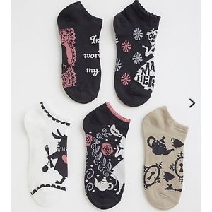 Disney Alice in Wonderland Socks